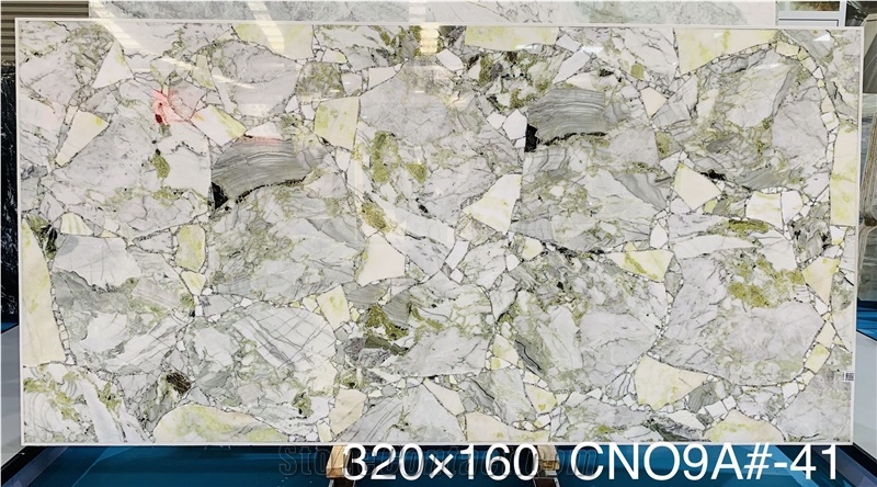 White Beauty Marble Cool Emerald Marble Primavera Marble