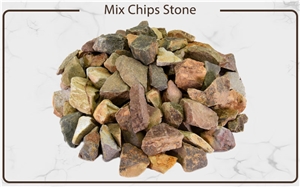 Mix Chips Stone , Crushed Stone