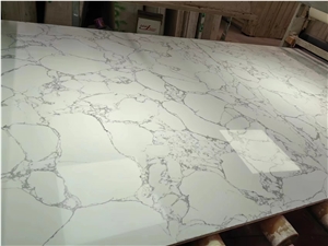 Artificial Stone Solid Surface Marble Slabs Compressed Stone