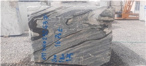 Silver Stream Marble Block