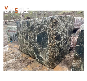 From Quarry Green Levanto Green Marble Raw Stone Block
