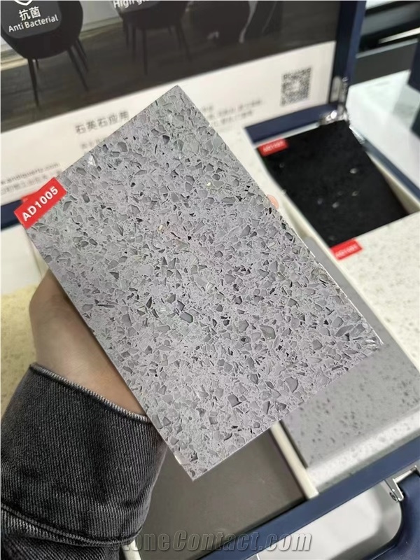 Grey Low Silica Surface Slab,Optimustone Low Silica Benchtop