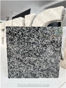 Africa Black Granite Tile Laminated Honeycomb Backing