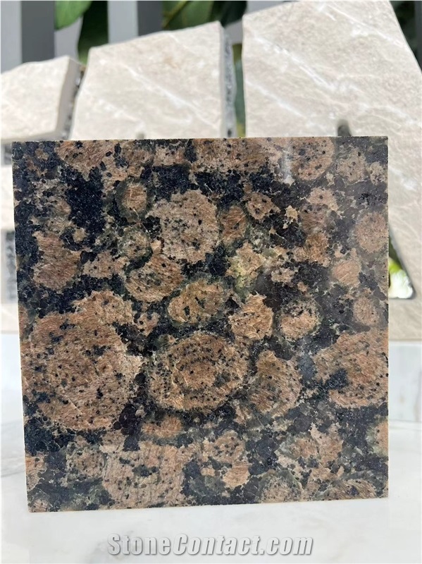 Baltic Brown Granite Laminated With Honeycomb Backing