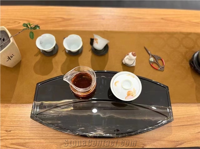 All Kinds Of Marble Granite Tea Trays Set Service Plates