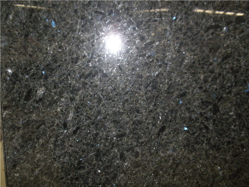 Angola Blue In The Night With Blue Spots Granite