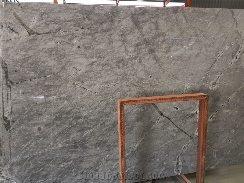 Aquasol Grey Granite Slab Tile For Wall And Floor