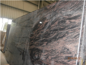 Aurora Brown Granite Slab Tile Good For Wall And Tile