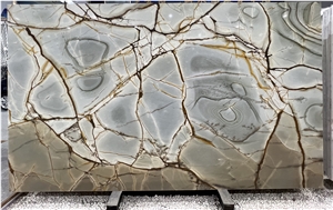 Blue Roma Quartzite Slab Imperial Blue Quartzite Slab