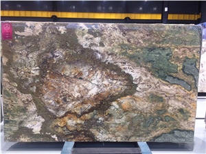 Brazil Baricatto Yellow Granite Slab Tile