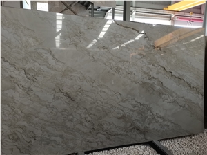Brazil Beige Brown Veined Marble Slabs Tile