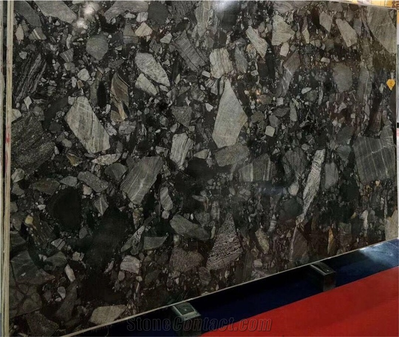 Brazil Black Marinace Granite Slab Tile