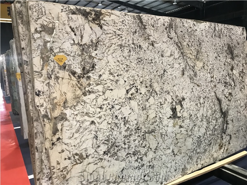 Brazil Everest White Granite Slab Tile