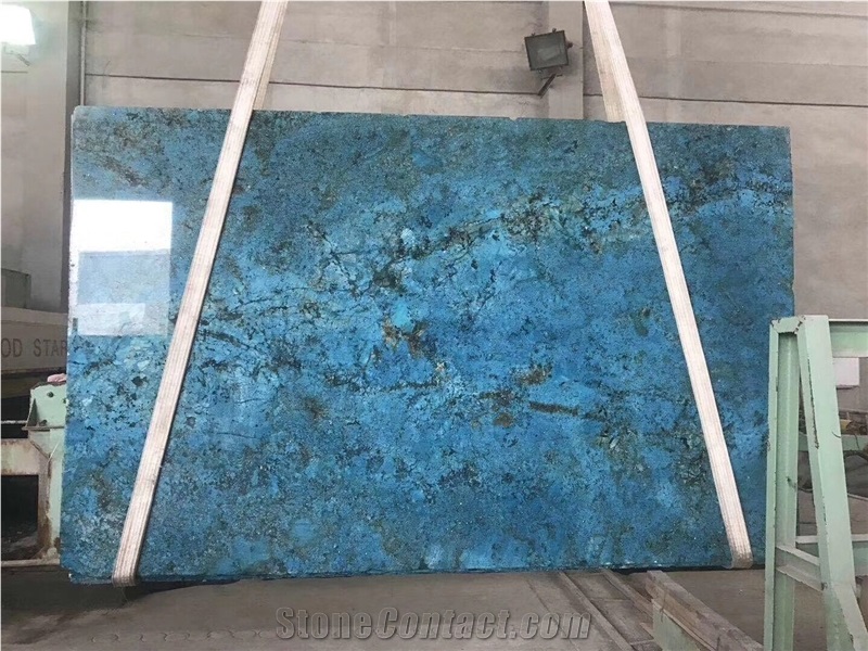 Brazil Fantasy Blue Granite Slab Tile