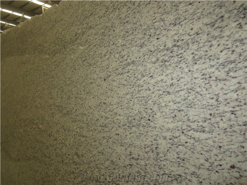 Brazil Giallo SF Real White Granite Slab Tile