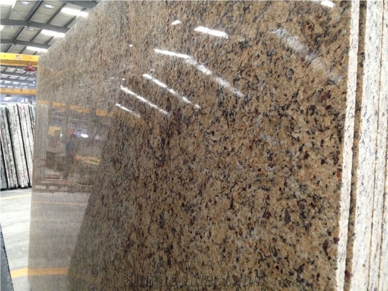 Brazil Gold Granite Slab Tile