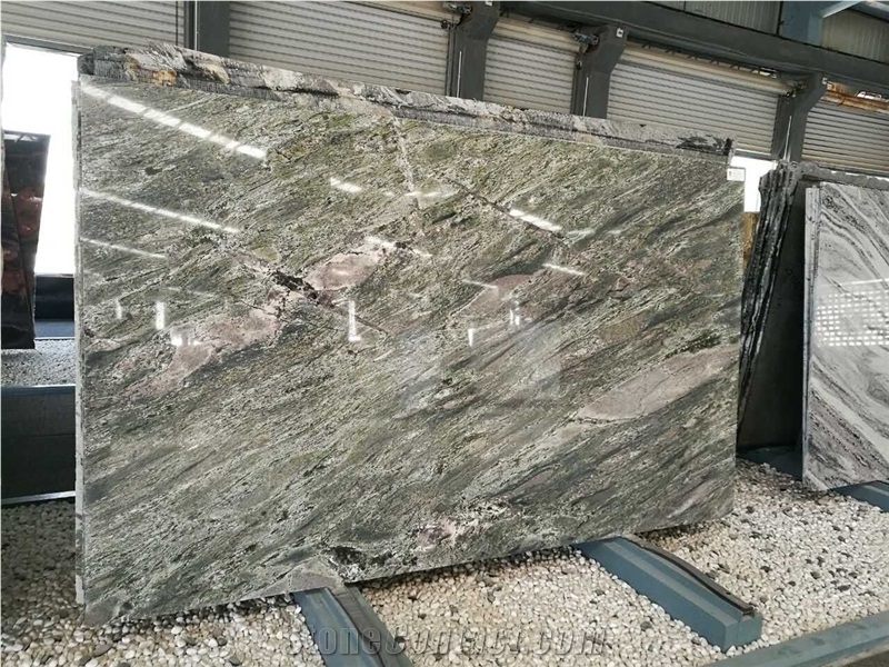 Brazil Green Granite Slab Tile