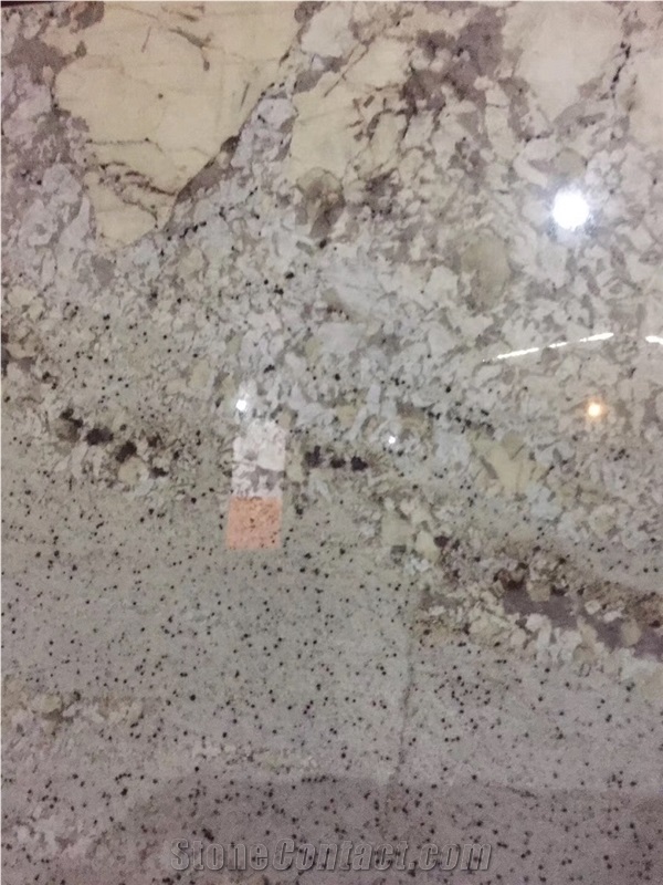 Brazil Lucky White Granite Slab Tile