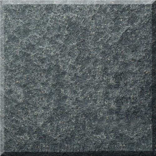 China Fuding Black Granite Slab Tile