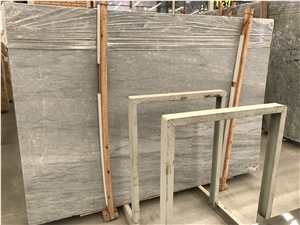 Crystal Grey Marble Slab