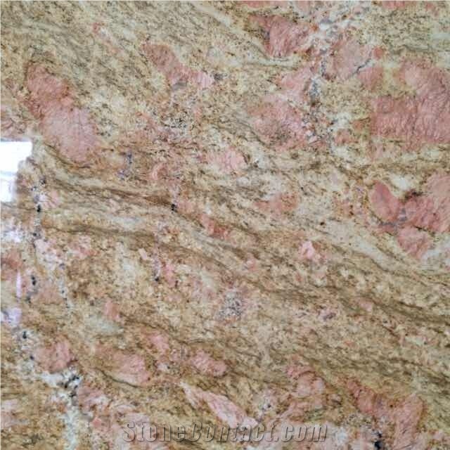 Golden Imperial Granite Slab Tile