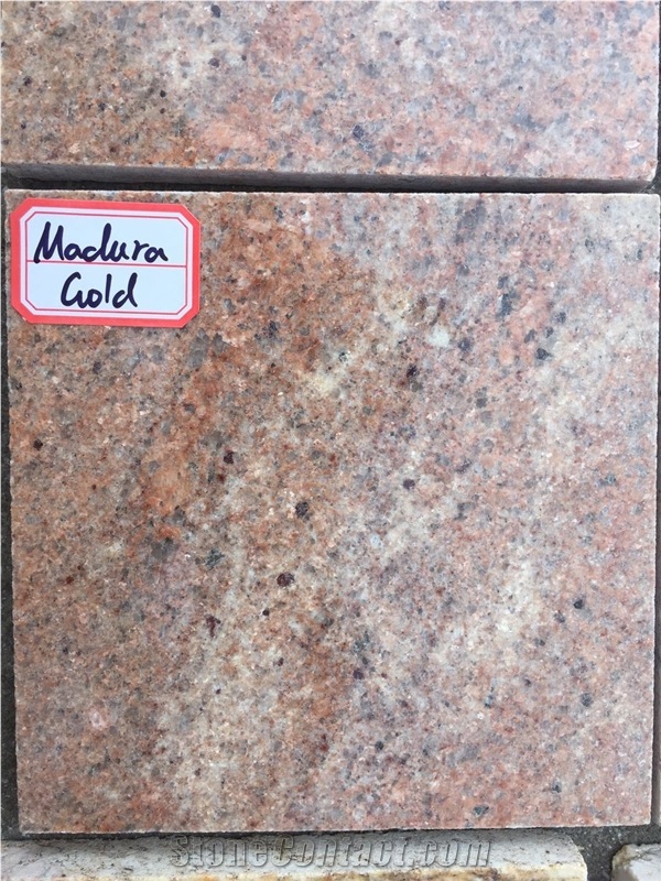India Madura Gold Granite Slab Tile