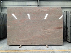Indian New Raw Silk Granite Polished Slabs