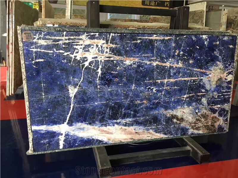 Sodalita Blue Granite Slab Tile