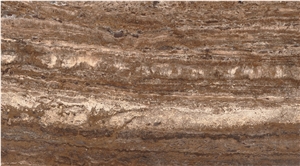 Titanium Silver Travertine