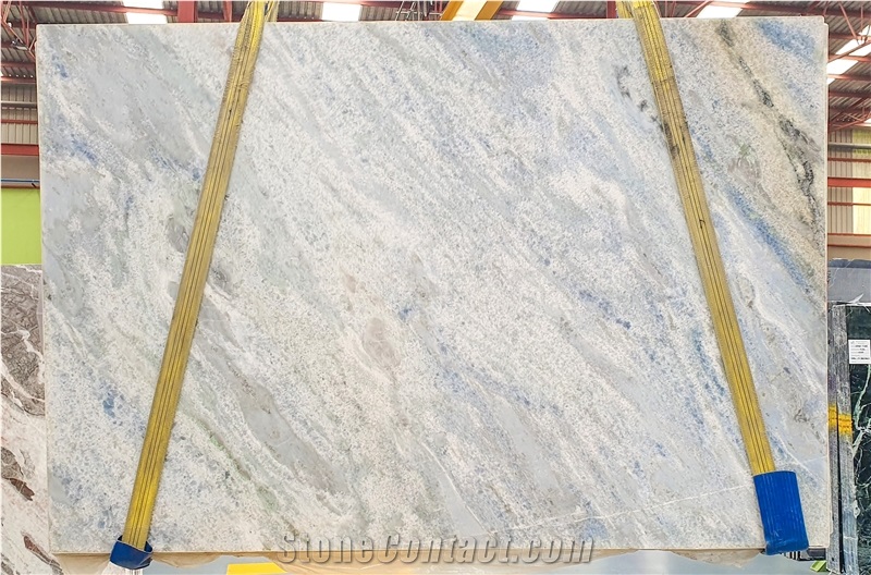 Blue Calcite Marble Slabs