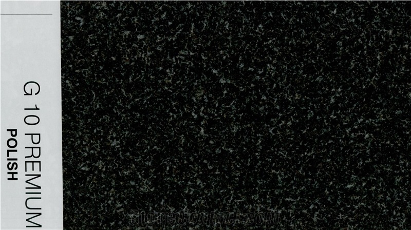 G10 Premium Black Granite Slabs