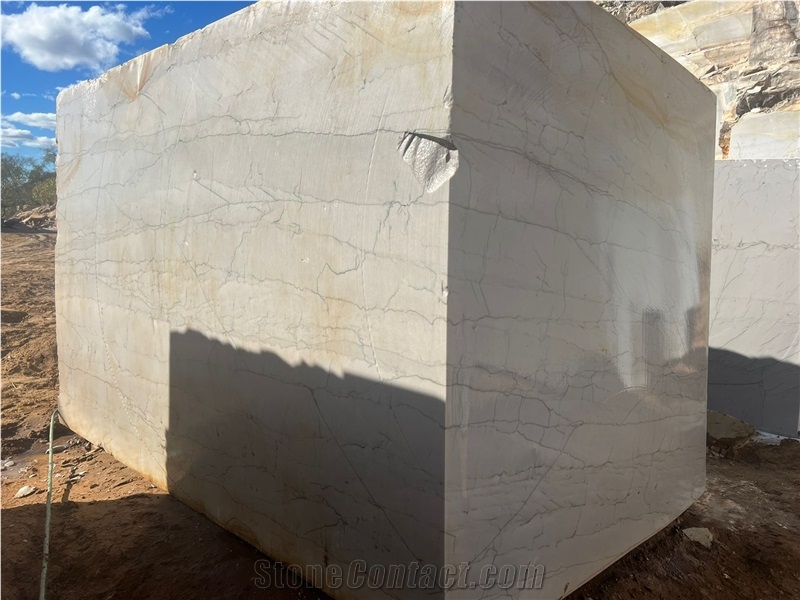 Diamante Bianco Quartzite Blocks