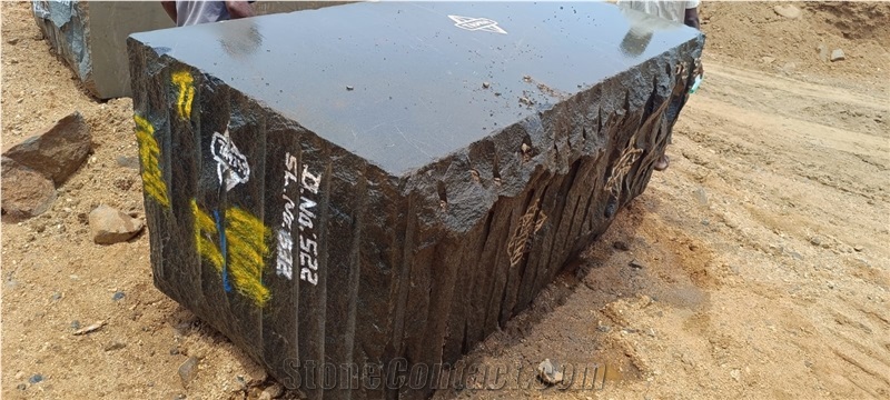 Bengal Black Granite Blocks