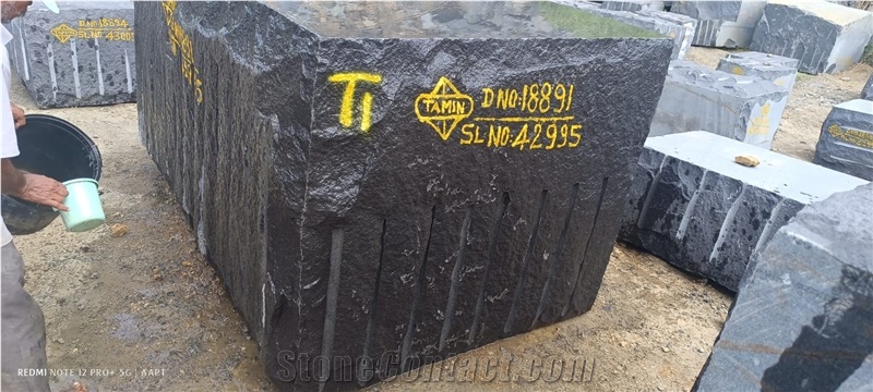 Jet Black- YKD  Granite Blocks