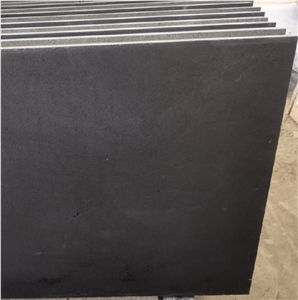 Water-Proof Hainan Black Basalt Paving Tiles