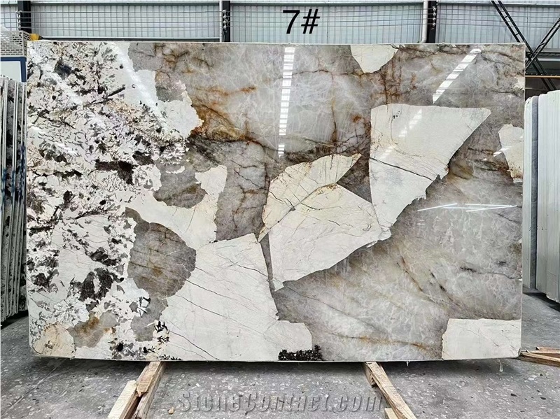 Brazil Patagonia Granite Slab For Wall Decoration Luxury