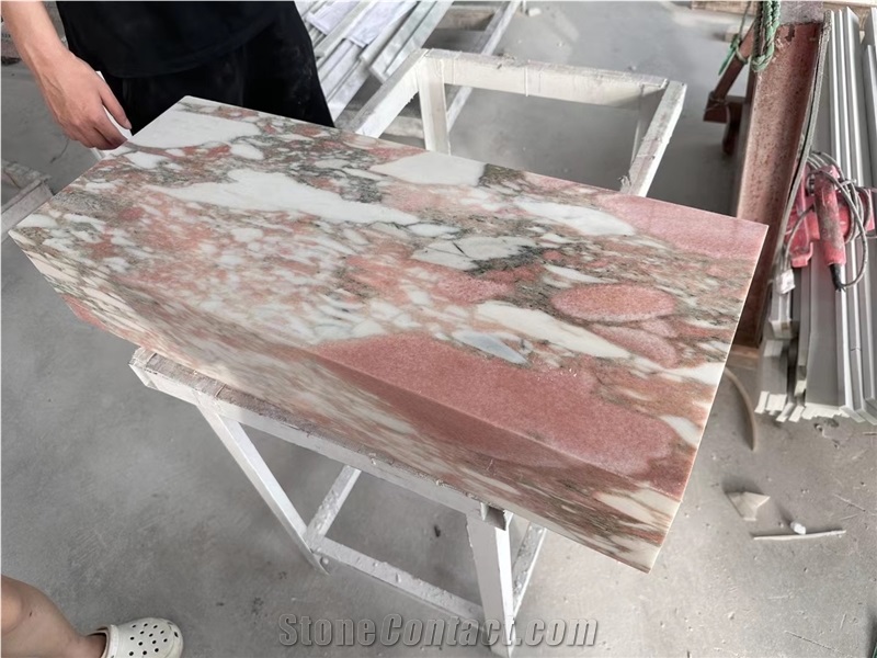 Pink Marble For Home Decoration