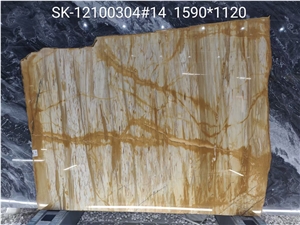 Siena Giallo Marble Slab&Tiles For Hotel Project