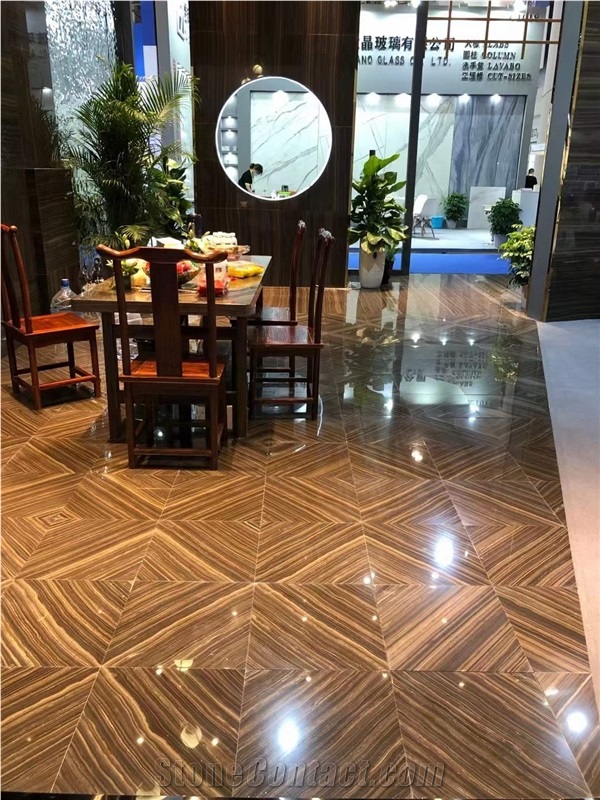 Tobacca Brown Marble Slab&Tiles For Wall&Floor