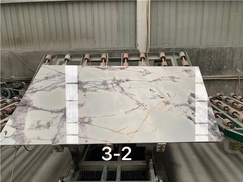 Vino Viola Calacatta Marble Slab&Tiles For Project