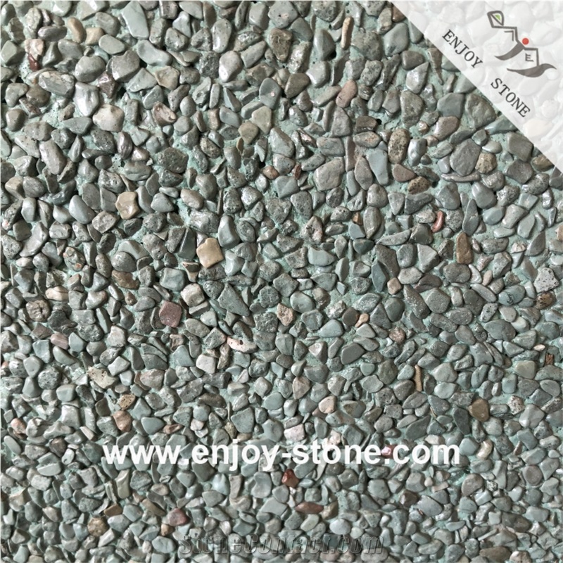 Pebble Stone Step Board For Walkway And Wall Cladding