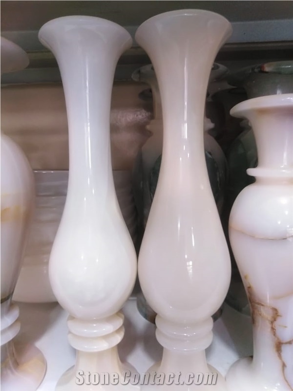 Onyx Flower Vases