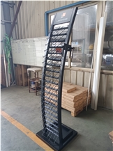 Metal Display Shelves For Marble Granite Quartz Sample