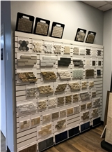 Mosaic Display Solution, Culture Stone Display For Showroom