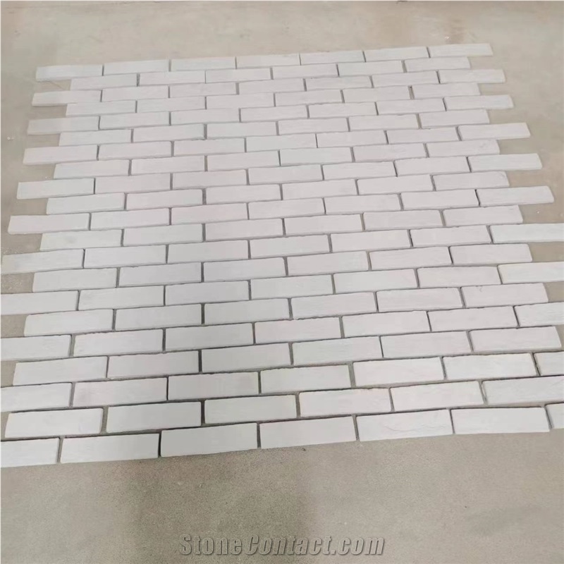 Antique Brick Stacked Stone Strips Artificial Stone Panels