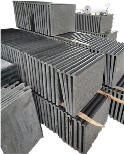 Black Granite G684 Tiles For Swimming Pool Coping