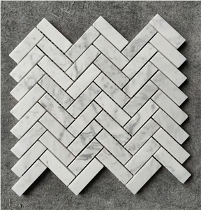 Natural Marble Mosaic Tile For Bathroom Wall Decoration