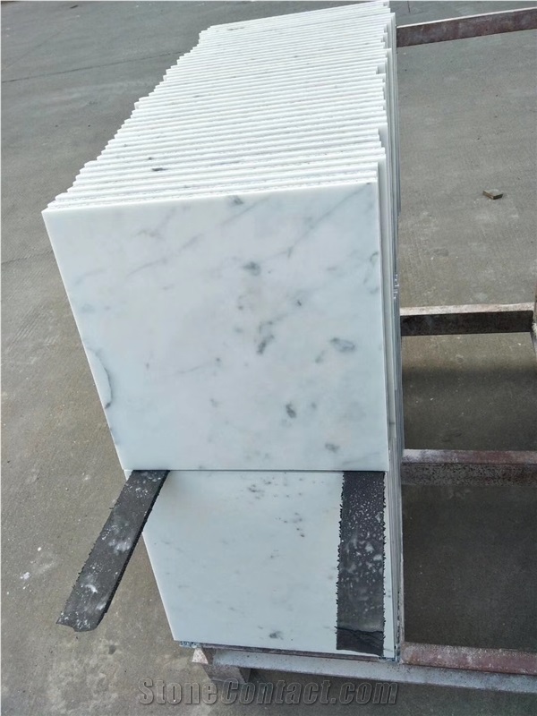 Imported White Marble Wall Flooring Polished Tiles