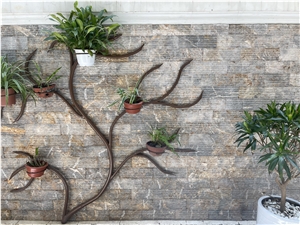 Multi Color Line Chiseled Stone Veneer Viet Nam