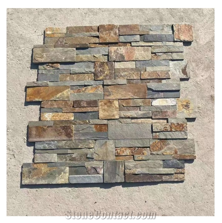 Z Shape Natural Rusty Panel For Wall Decoration